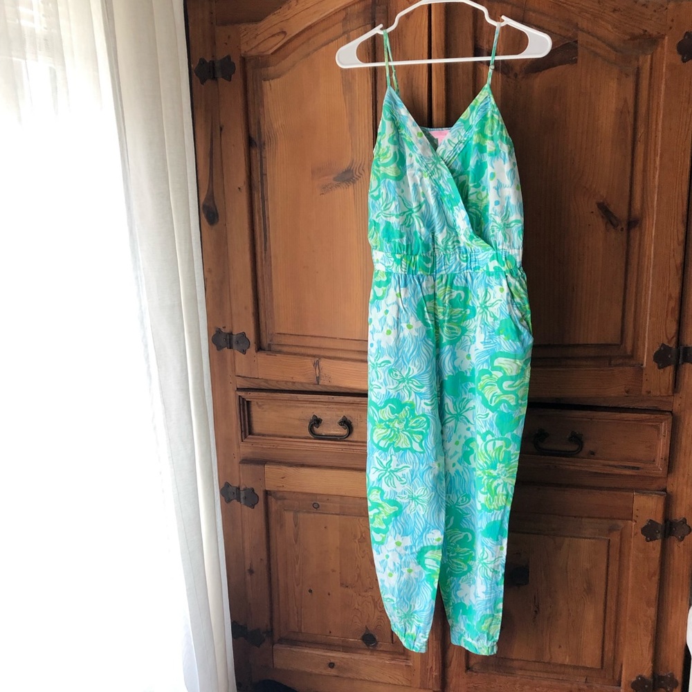 Lilly Pulitzer Jumpsuit - EUC, medium (runs small)